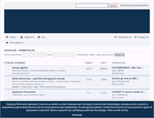 Tablet Screenshot of forum-subaru.pl